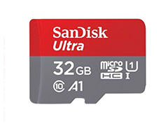 Sandisk micro SDHC UHS-1 + adapter 32GB memriakrtya